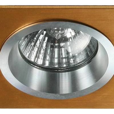 Stropní podhledové osvětlení BELLEVUE - 1xGU5,3, MR16, 50W, hliník / zlaté