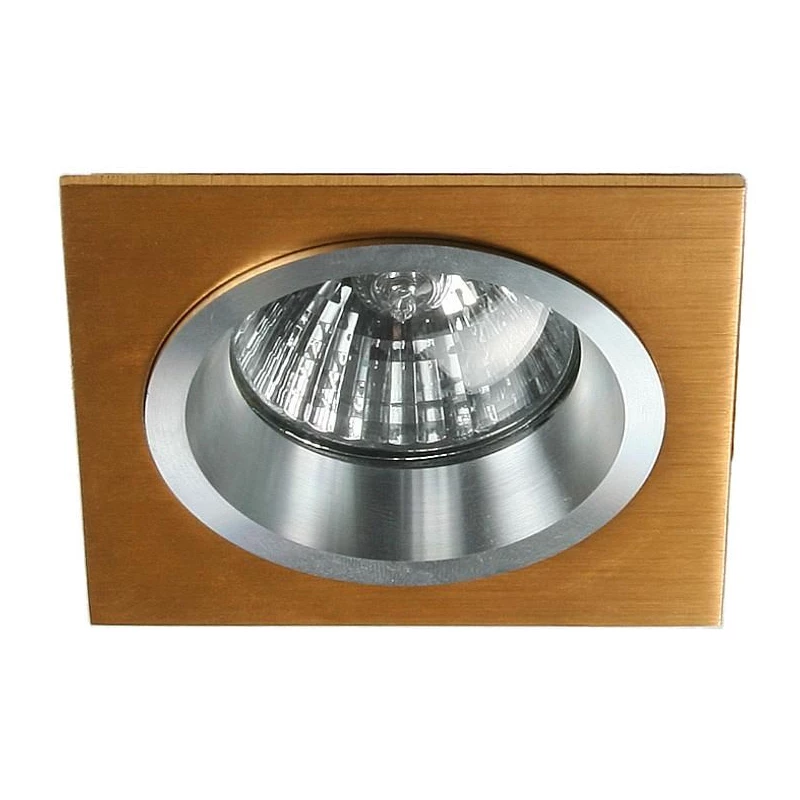 Stropní podhledové osvětlení BELLEVUE - 1xGU5,3, MR16, 50W, hliník / zlaté