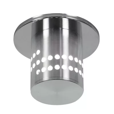 Stropní LED podhledové osvětlení BOTHEL - 3W, 6500K (studená bílá), 9,2cm, hliník