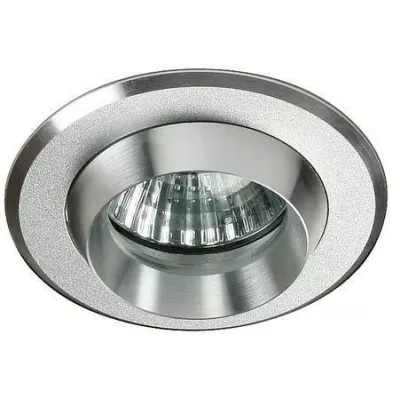 Kulaté vestavné stropní světlo BREWSTER - 1xGU5,3, MR16, 50W, kulaté, stříbrné