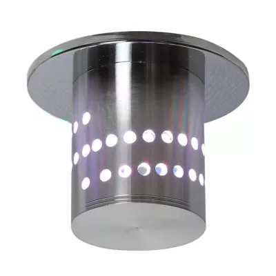 Stropní podhledové LED svítidlo BURIEN - 3W, RGB, kulaté, hliník