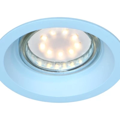 Podhledové stropní kulaté osvětlení CAMAS - 1xGU10, 35W, modré