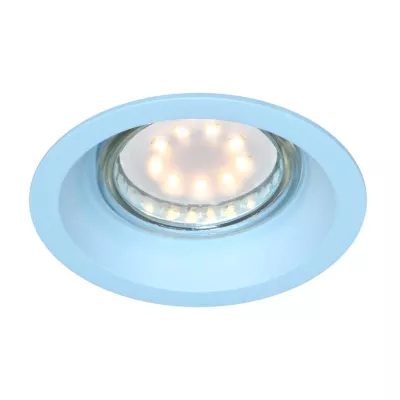 Podhledové stropní kulaté osvětlení CAMAS - 1xGU10, 35W, modré