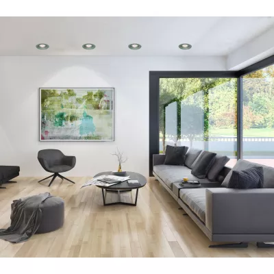 Podhledové stropní kulaté osvětlení CAMAS - 1xGU10, 35W, zelené