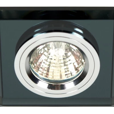 Set 3x stropní podhledové osvětlení COLFAX - 3xGU10, 50W, hranatý / černý