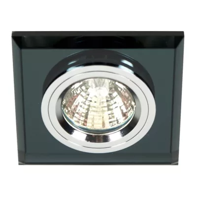 Set 3x stropní podhledové osvětlení COLFAX - 3xGU10, 50W, hranatý / černý