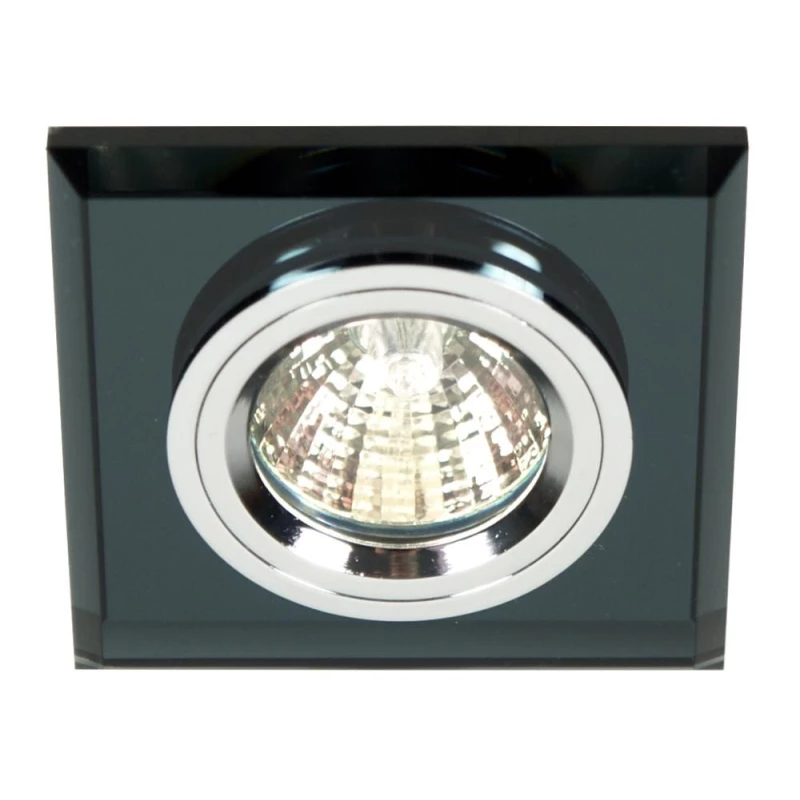 Stropní podhledové moderní osvětlení COLFAX - 1xGU5,3, MR16, 50W, hranaté, černé