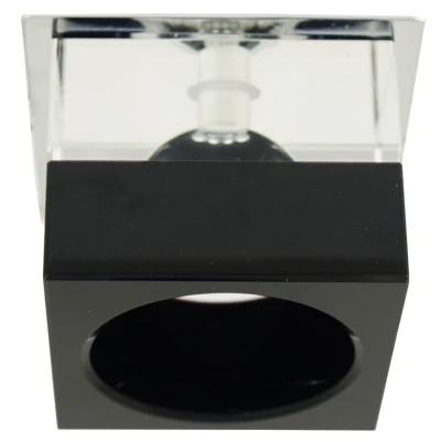 Hranaté stropní podhledové osvětlení DEMNI - 1xG9, 40W, černé