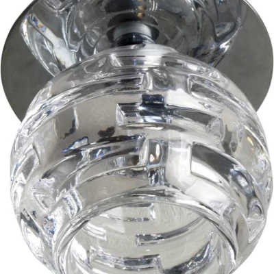 Stropní vestavné osvětlení FINESMA - 1xG4, 20W, chromované / čiré