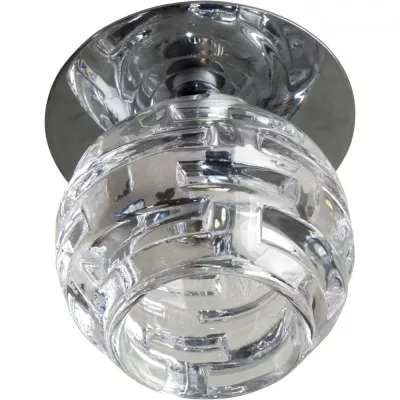 Stropní vestavné osvětlení FINESMA - 1xG4, 20W, chromované / čiré