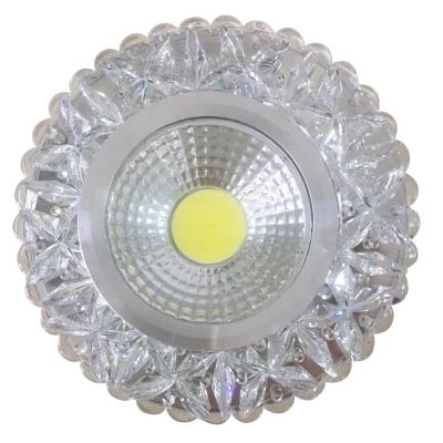 Stropní LED podhledové svítidlo GALLATIN - 5W, 4200K (denní bílá), 10cm, kulaté, čiré