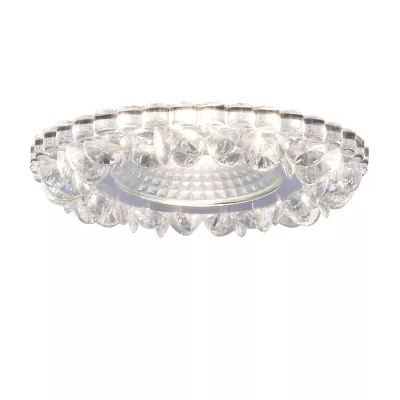 Stropní LED podhledové svítidlo GALLATIN - 5W, 4200K (denní bílá), 10cm, kulaté, čiré