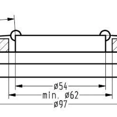 Stropní LED podhledové svítidlo GALLATIN - 5W, 4200K (denní bílá), 10cm, kulaté, čiré