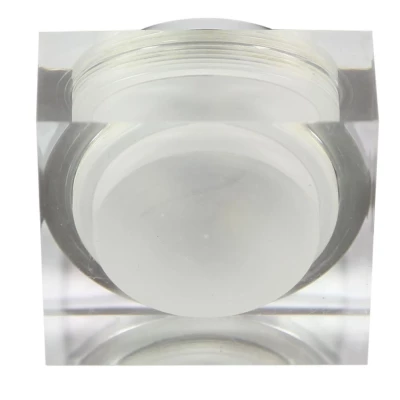 Podhledové stropní LED svítidlo GALLATIN - 3W, 3000K (teplá bílá), 7x7cm, hranaté, čiré