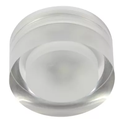 Podhledové stropní LED světlo GALLATIN - 3W, 6500K (studená bílá), 7cm, kulaté, čiré