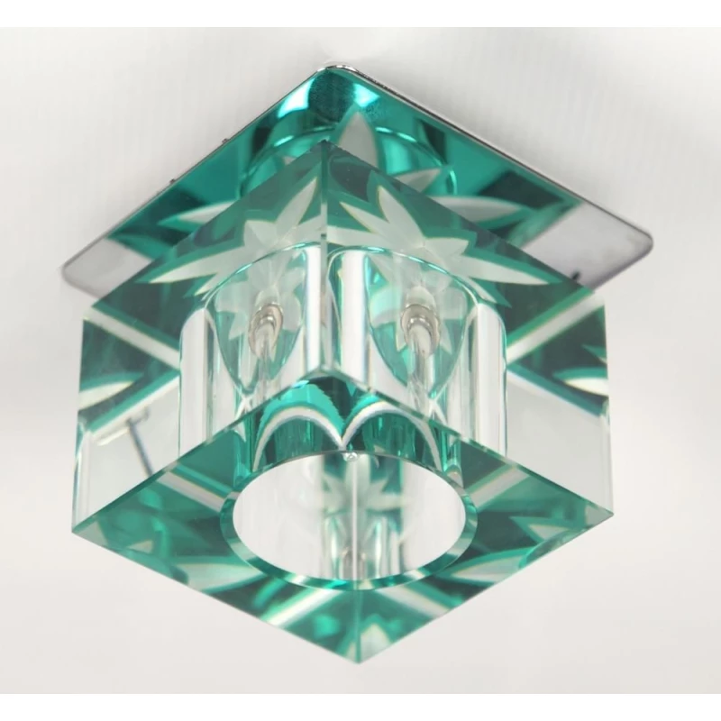 Stropní podhledové osvětlení GIRDWOOD - 1xG4, 20W, zelené