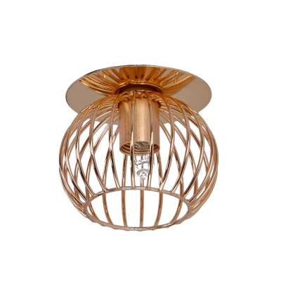 Stropní zápustné osvětlení HUSLIA - 1xG9, 40W, zlaté