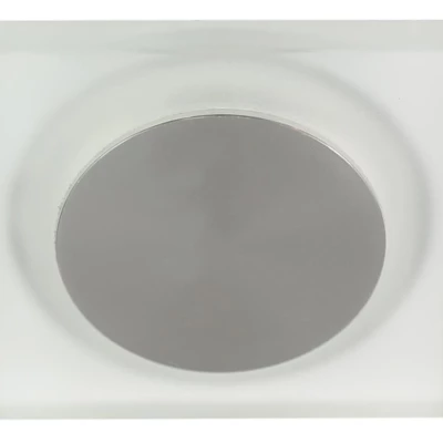 Zápustné hranaté stropní LED osvětlení CHENEY - 1W, teplá bílá, mražené sklo