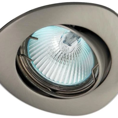 Podhledové stropní bodové světlo KRYLA - 1xGU5,3, MR16, 50W, stříbrné