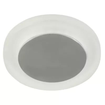 Podhledové stropní LED světlo LONGVIEW - 1W, 3000K (teplá bílá), kulaté, mražené sklo