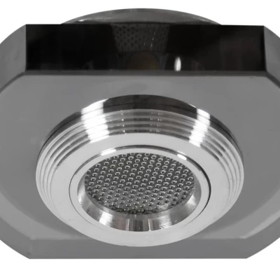 LED zápustné světlo MENTOSANO - 3W, 3000K (teplá bílá), černé