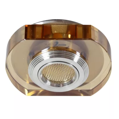 LED zápustné světlo MENTOSANO - 3W, 3000K (teplá bílá), jantarové