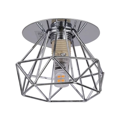 Stropní podhledové osvětlení NOME - 1xG9, 40W, diamant, chromované