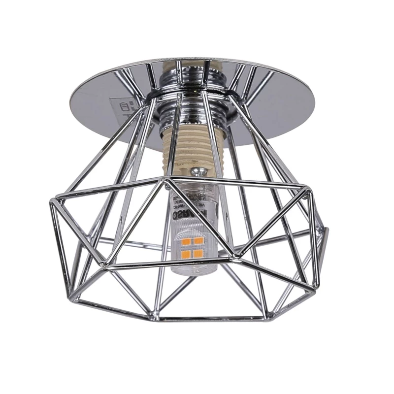 Stropní podhledové osvětlení NOME - 1xG9, 40W, diamant, chromované