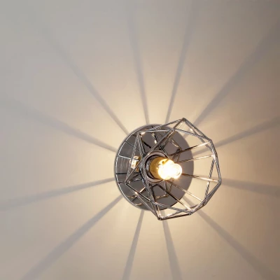 Stropní podhledové osvětlení NOME - 1xG9, 40W, diamant, chromované