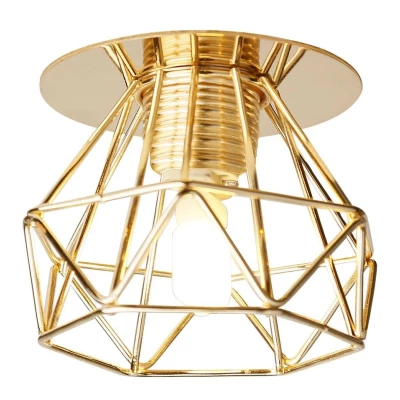 Stropní podhledové osvětlení NOME - 1xG9, 40W, 9cm, diamant, zlaté