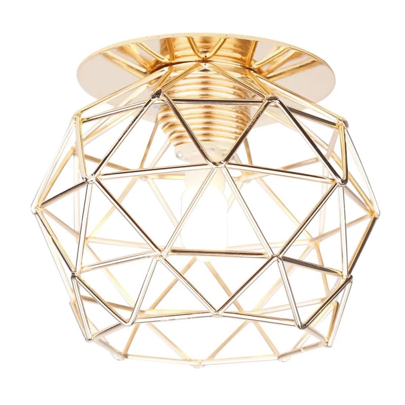 Stropní zápustné osvětlení NOME - 1xG9, 40W, 9cm, kulaté, zlaté