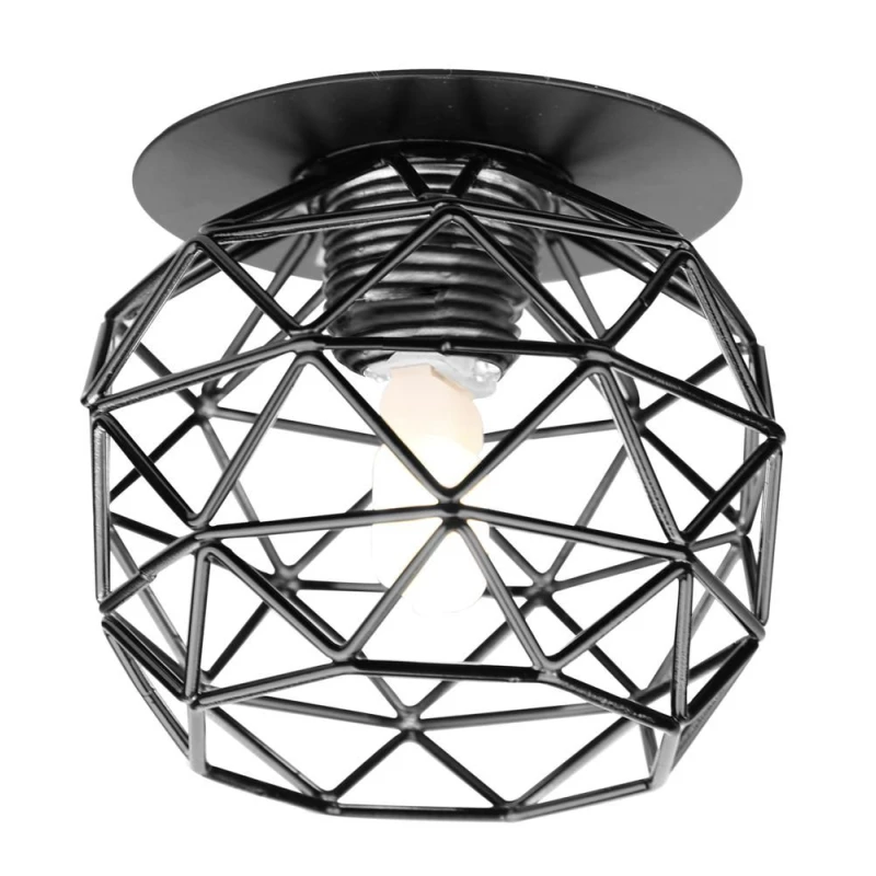 Stropní zápustné osvětlení NOME - 1xG9, 40W, 9cm, kulaté, černé