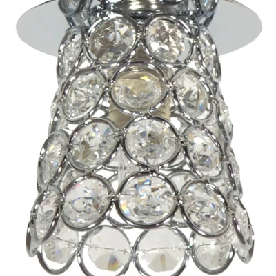 Designové podhledové stropní osvětlení PALMER - 1xG9, 40W, chromované / čiré