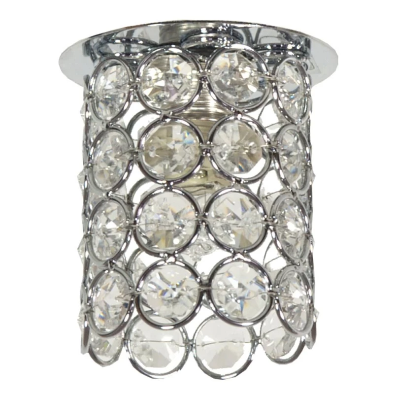 Designové vestavné stropní osvětlení PALMER - 1xG9, 40W, chromované / čiré