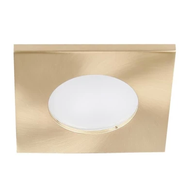 Vestavné stropní osvětlení RAISO 2 - 1xG4, 20W, 6,9x6,9cm, čtvercové, zlaté