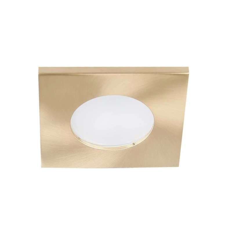 Vestavné stropní osvětlení RAISO 2 - 1xG4, 20W, 6,9x6,9cm, čtvercové, zlaté