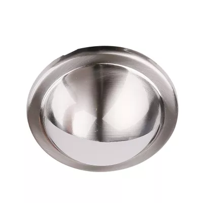 Vestavné stropní osvětlení RAISO 1 - 1xG4, 20W, 6,8cm, kulaté, stříbrné