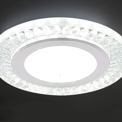 LED stropní vestavné svítidlo REMOTO 2 - 2x5W, 6500K (studená bílá), stříbrné