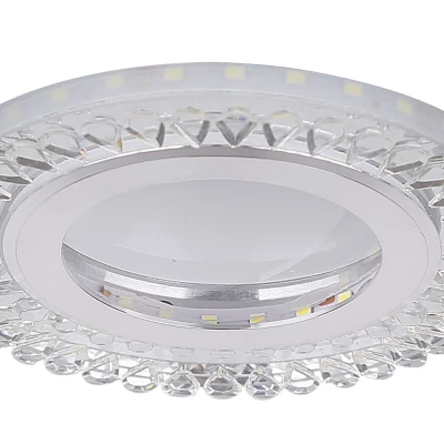 LED stropní vestavné světlo REMOTO 1 - 2x5W, 6500K (studená bílá), stříbrné