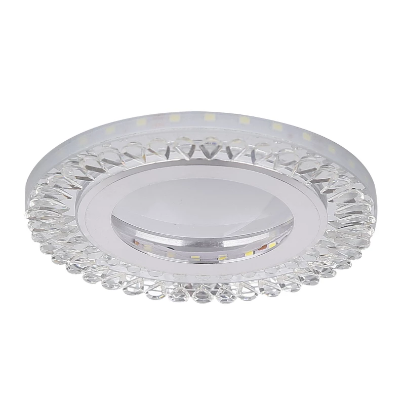 LED stropní vestavné světlo REMOTO 1 - 2x5W, 6500K (studená bílá), stříbrné