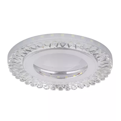 LED stropní vestavné světlo REMOTO 1 - 2x5W, 6500K (studená bílá), stříbrné