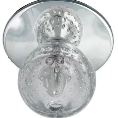 Podhledové bodové osvětlení SEWARD - 1xG4, 20W, koule, chromované