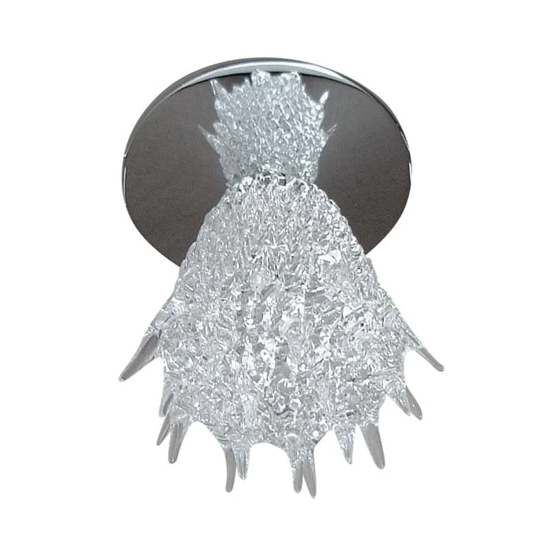 Stropní podhledové bodové osvětlení SITKA - 1xG4, 20W, chromované