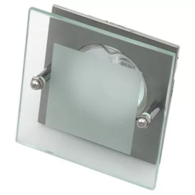 Stropní zápustné svítidlo SPARKLE 2 - 1xGU5,3, MR16, 50W, hranaté, stříbrné