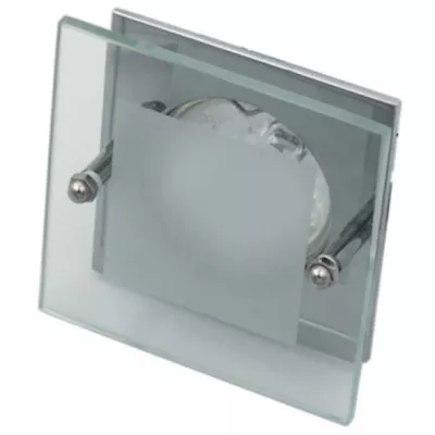 Stropní zápustné svítidlo SPARKLE 2 - 1xGU5,3, MR16, 50W, hranaté, chromované