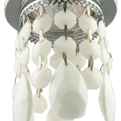 Stropní vestavné světlo TRAPER - 1xGU5,3, MR16, 50W, chromované / bílé