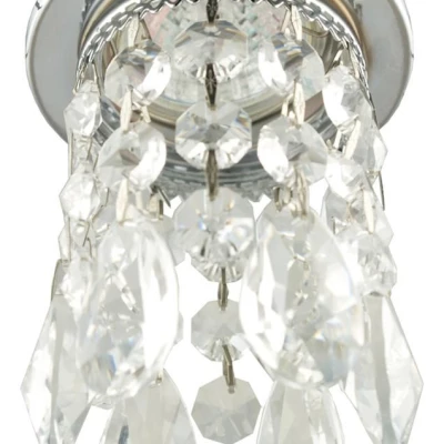 Stropní vestavné světlo TRAPER - 1xGU5,3, MR16, 50W, chromované / čiré