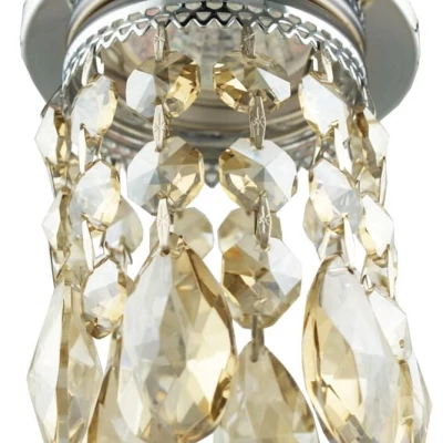 Stropní vestavné světlo TRAPER - 1xGU5,3, MR16, 50W, chromované / zlaté