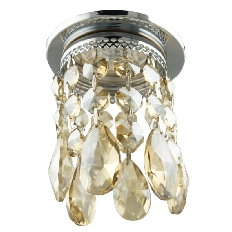 Stropní vestavné světlo TRAPER - 1xGU5,3, MR16, 50W, chromované / zlaté