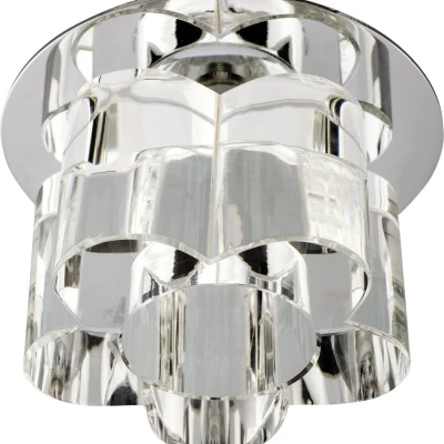 Podhledové stropní světlo WRANGEL - 1xG4, 20W, chromované